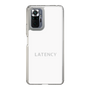 スリムプロテクションケース［ LATENCY - Logotype - White ］