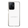 スリムプロテクションケース［ LATENCY - Logotype - White ］