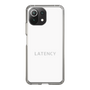 スリムプロテクションケース［ LATENCY - Logotype - White ］