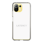 スリムプロテクションケース［ LATENCY - Logotype - White ］