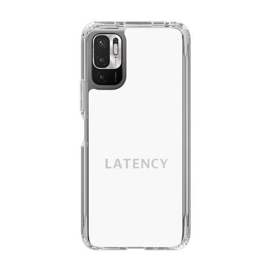 スリムプロテクションケース［ LATENCY - Logotype - White ］