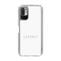 スリムプロテクションケース［ LATENCY - Logotype - White ］