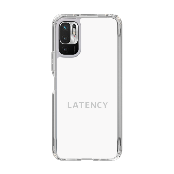 スリムプロテクションケース［ LATENCY - Logotype - White ］