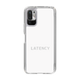 スリムプロテクションケース［ LATENCY - Logotype - White ］