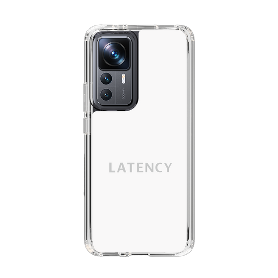 スリムプロテクションケース［ LATENCY - Logotype - White ］