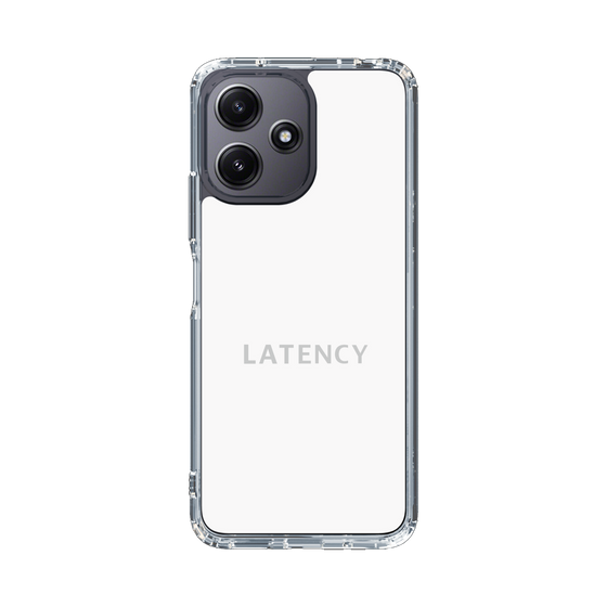 スリムプロテクションケース［ LATENCY - Logotype - White ］