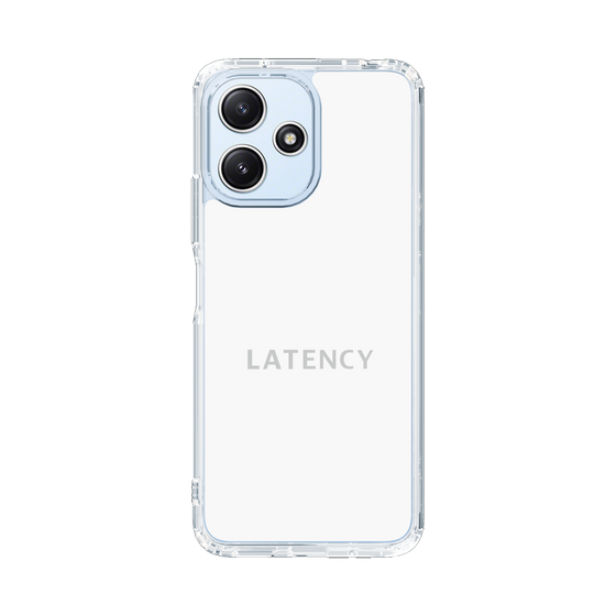 スリムプロテクションケース［ LATENCY - Logotype - White ］