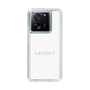 スリムプロテクションケース［ LATENCY - Logotype - White ］