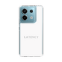スリムプロテクションケース［ LATENCY - Logotype - White ］