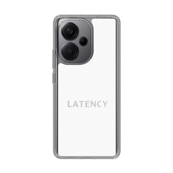 スリムプロテクションケース［ LATENCY - Logotype - White ］