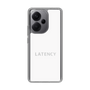 スリムプロテクションケース［ LATENCY - Logotype - White ］