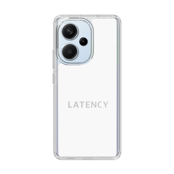 スリムプロテクションケース［ LATENCY - Logotype - White ］