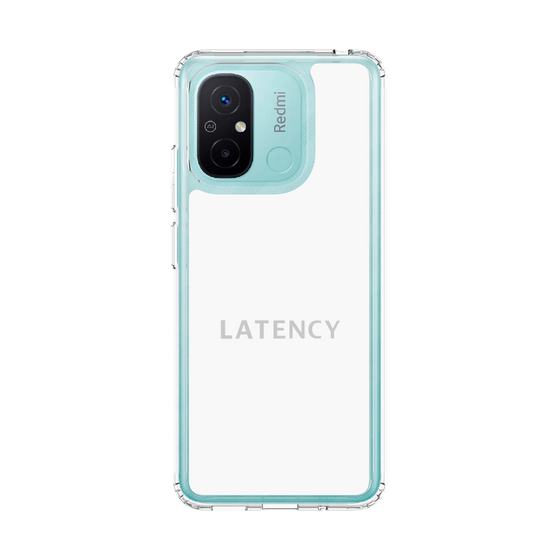 スリムプロテクションケース［ LATENCY - Logotype - White ］