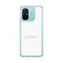 スリムプロテクションケース［ LATENCY - Logotype - White ］