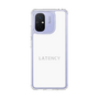 スリムプロテクションケース［ LATENCY - Logotype - White ］