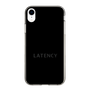 スリムプロテクションケース［ LATENCY - Logotype - Black ］