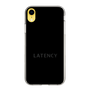 スリムプロテクションケース［ LATENCY - Logotype - Black ］