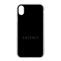 スリムプロテクションケース［ LATENCY - Logotype - Black ］