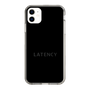 スリムプロテクションケース［ LATENCY - Logotype - Black ］