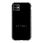 スリムプロテクションケース［ LATENCY - Logotype - Black ］