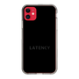 スリムプロテクションケース［ LATENCY - Logotype - Black ］