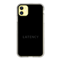 スリムプロテクションケース［ LATENCY - Logotype - Black ］