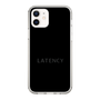 スリムプロテクションケース［ LATENCY - Logotype - Black ］