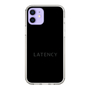 スリムプロテクションケース［ LATENCY - Logotype - Black ］