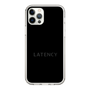 スリムプロテクションケース［ LATENCY - Logotype - Black ］