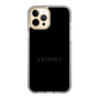スリムプロテクションケース［ LATENCY - Logotype - Black ］