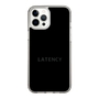 スリムプロテクションケース［ LATENCY - Logotype - Black ］