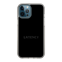 スリムプロテクションケース［ LATENCY - Logotype - Black ］