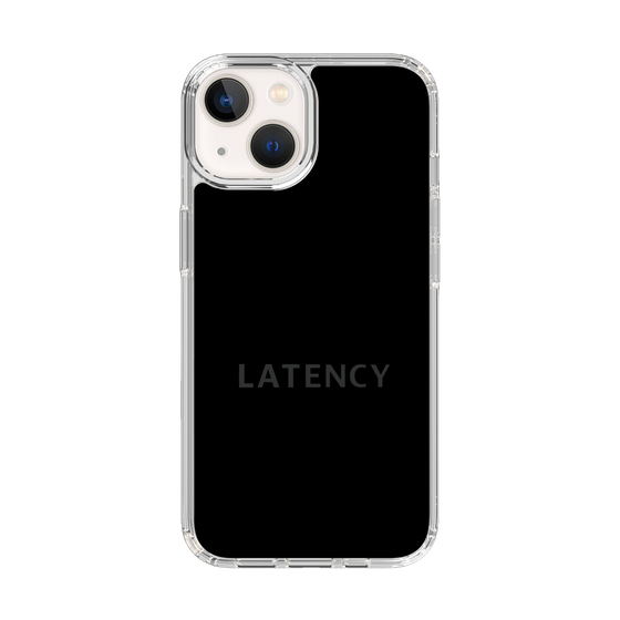 スリムプロテクションケース［ LATENCY - Logotype - Black ］