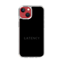 スリムプロテクションケース［ LATENCY - Logotype - Black ］