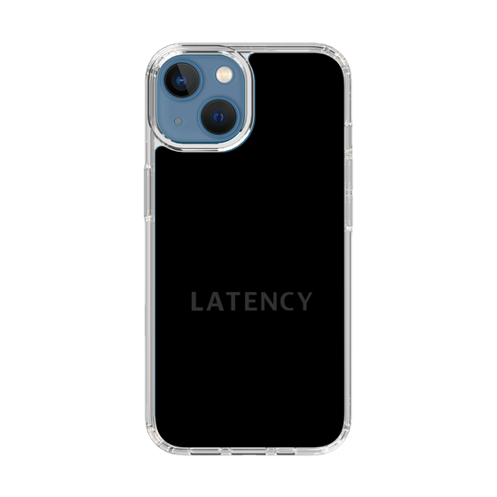 スリムプロテクションケース［ LATENCY - Logotype - Black ］