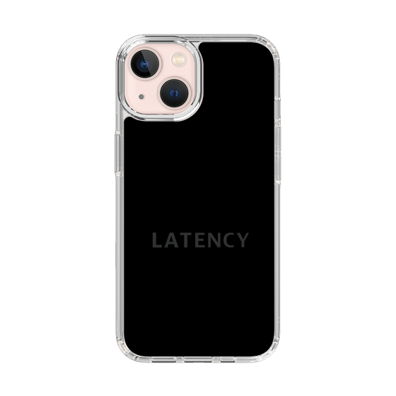 スリムプロテクションケース［ LATENCY - Logotype - Black ］