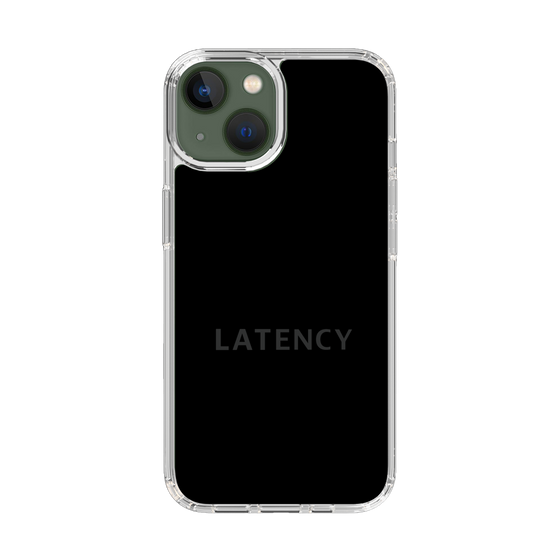 スリムプロテクションケース［ LATENCY - Logotype - Black ］