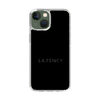 スリムプロテクションケース［ LATENCY - Logotype - Black ］