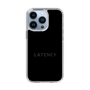 スリムプロテクションケース［ LATENCY - Logotype - Black ］