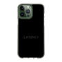 スリムプロテクションケース［ LATENCY - Logotype - Black ］
