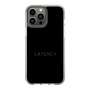 スリムプロテクションケース［ LATENCY - Logotype - Black ］