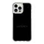 スリムプロテクションケース［ LATENCY - Logotype - Black ］