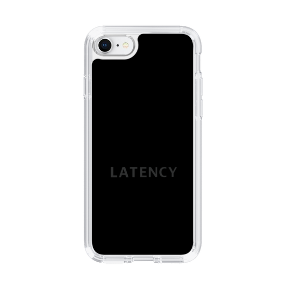 スリムプロテクションケース［ LATENCY - Logotype - Black ］