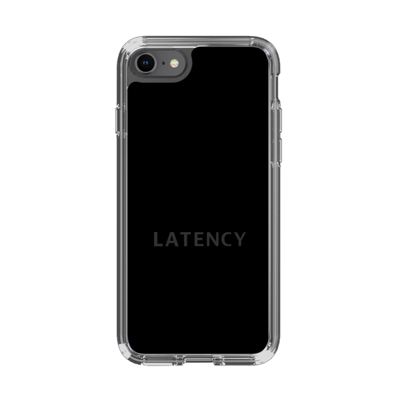 スリムプロテクションケース［ LATENCY - Logotype - Black ］
