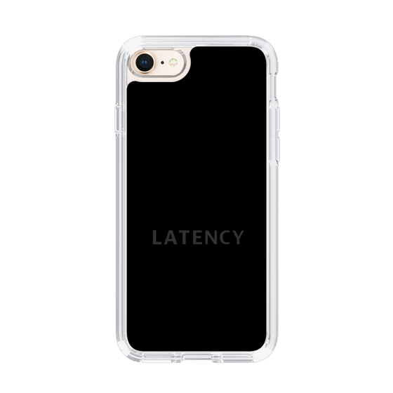 スリムプロテクションケース［ LATENCY - Logotype - Black ］