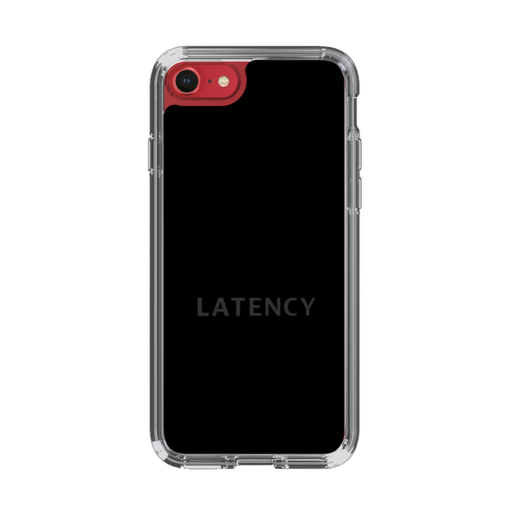 スリムプロテクションケース［ LATENCY - Logotype - Black ］