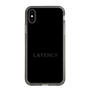 スリムプロテクションケース［ LATENCY - Logotype - Black ］