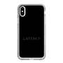 スリムプロテクションケース［ LATENCY - Logotype - Black ］