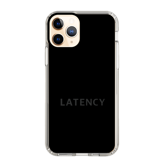 スリムプロテクションケース［ LATENCY - Logotype - Black ］