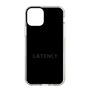スリムプロテクションケース［ LATENCY - Logotype - Black ］